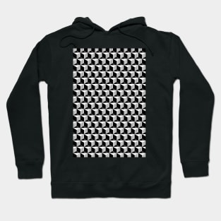 Cubes - Black and White Hoodie